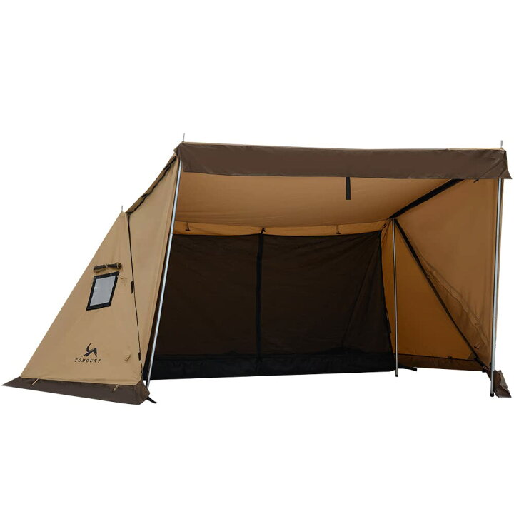 TOMOUNT パップテント TC軍幕 ソロテント 2人用 ポリコットンテント  