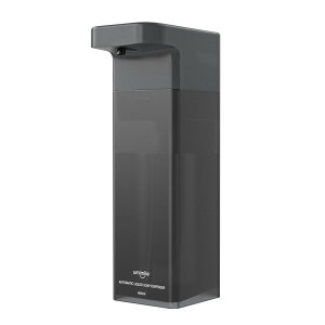 ソープディスペンサー 自動 マグネット 液体 シャンプーディスペンサー 食器用洗剤 壁掛け 充電式 400ml大容量 IPX7防水 ブラック