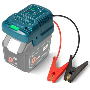 緊急用ジャンプスターター マキタ 18V バッテリーに対応 ジャンプケーブル ジャンパースターター 車用エンジンスターター ジャンプスタート