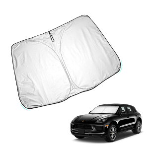 新型 ポルシェ マカン専用サンシェード 車 フロント ポルシェ マカン シェード UVカット 日よけ 車中泊 車用サンシェード フロントガラスサンシェード ポルシェ マカン アクセサリー 遮光 断