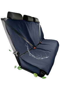 カーシートカバー 後部座席 汎用 軽/自動車/普通車対応 洗える - 柔らかく快適で、防水 抗菌 消臭、ユニバーサル仕様、取付簡単のシートエプロン、台湾製の機能性生地、化学製品の臭いが