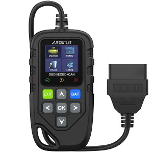 obd2 診断機 自動車 故障診断機 スキャンツール 故障コードの読み取り&消去 バッテリーテスト スキャナー アップグレードチップ 13言語をサポート