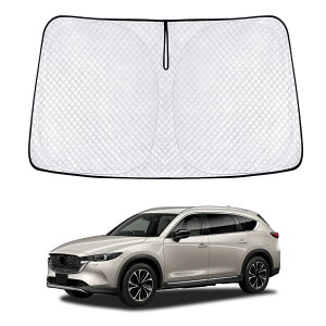 新型 マツダ CX-8 サンシェード KG系 cx8 車種専用 フロントガラス用 サンシェード KG5P KG2P カーシェード シェードカーテン UVカット 日よけ 遮光 断熱 マルチサンシェード 紫外線カット 高密度