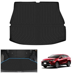 ハリアー 80系 専用 ラゲッジマット HARRIER 80 車種専用設計 3D トランクマット TPE素材 カーゴマット TPE素材 防水 滑り防止 耐汚れ ラゲッジトレイ 取付簡単 内装 カスタム パーツ カー用品