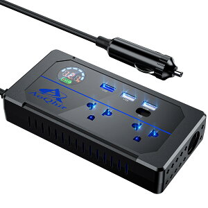J[Co[^[ VK[\Pbg RZg 200W DC12VAC100Vɕϊ USB 3|[g QC3.0USB}[d AC100Vd2 TYP-CT|[g Cg ԍڗpCo[^[