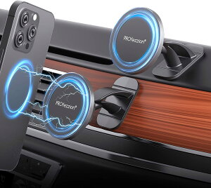 2枚入れ MagSafe 車載 スマホホルダー スマホスタンド 超力 粘着式 車用 スマホホルダー マグネット 片手操作 iPhone 16 Pro Max/iPhone 16 Pro/iPhone 16 Plus/iPhone 16 / 15 Pro Max / 15 / 14 /13 / 12 シリーズ用 角度