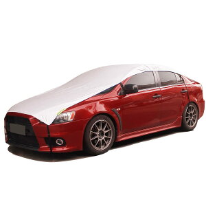 車カバー ハーフ カーカバー ハーフボディカバー 裏起毛タイプ ハーフタイプ 自動車 車体カバー UVカット 防塵 防輻射紫外線 ハーフ車カバー (中型車(485×146cm))