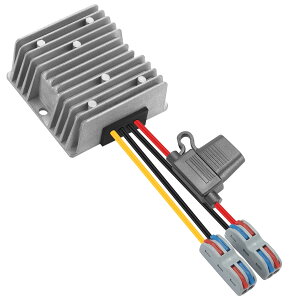 コンバーター 昇圧 コンバーター 10-22V to 24V ヒューズ付き 電源トランス 24V15A 360W MAX 自動車、LEDライト、建設現場、工具など用 コンバーター 昇圧