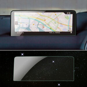 新型マツCX-5 10.25インチ CX-8 専用 カーナビフィルム 強化ガラス 液晶保護フィルム スムースタッチ 反射防止 CX-9アクセサリー キズ防止 汚れ防止 気泡ゼロ ナビ保護シート 自己吸着タイプ