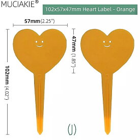 創造的 なラベル 厚い プラスチック 25の 厚い 創造的 な 防水 ラベル 花 のスター ハートクラウド 保育園 盆栽 ガーデン マーカー ステークス