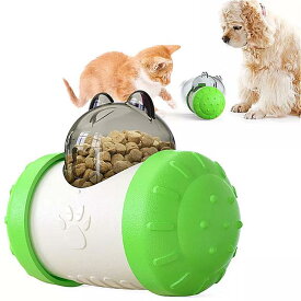 ペット の 犬 / 猫 の おもちゃ インタラクティブ 御馳走 漏れ おもちゃ 二輪 ローリング おかしい 遅い 犬 の 餌箱 ペット 製品 アクセサリー