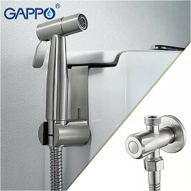 Gappo- ビデ バスルーム シャワー 水 スプレー ステンレス 鋼 衛生 的 ポータブル 壁掛け 式