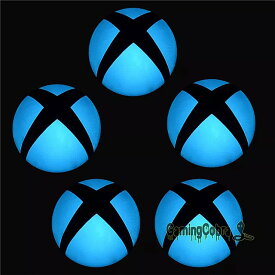 ロゴ 電源ボタン ラップ ステッカー LED 色変更 Xbox One コンソール用スキン カバー