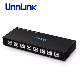 Unnlink USB 8 ポート 同期 コントローラ USB キロ 1 セットの キーボード マウス 制御 8 個/ コンピュータ /ラップトップ /ワークステーション