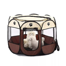 ペット 用の 折りたたみ 式テント 犬 と 猫 用の 遊び 場 フェンス 子 犬 の 犬 小屋広いスペース 屋内 と 屋外 でのエクササイズ