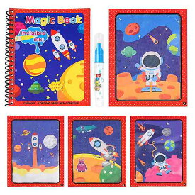 子供 のための再利用可能な色付きの着色 電子ブック 10種類の 教育 玩具 誕生日 プレゼント
