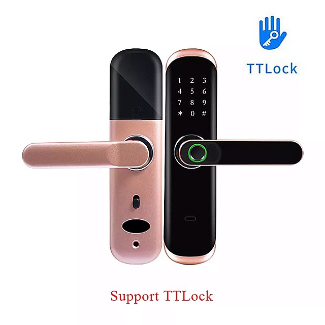 特别免费送货 Tuya アプリttlock app リモコン スマート 指紋 ロック