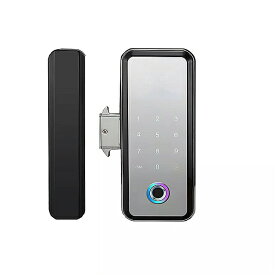 スマート ic カード と 指紋 ドア ロック パスワード リモコン オフィスフレームレス ガラス ドア プッシュやスライド ドア