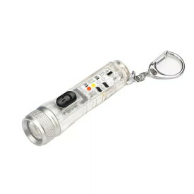 釣り や キャンプ 用の LED ミニ 懐中電灯 ポータブル 緊急 キーリング USB 充電 式 屋外 用