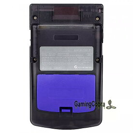 紫バッテリードアカバー交換部品ゲームボーイカラーの GCAJ0007GC