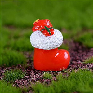クリスマス ミニ チュア の 置物 おもちゃ 手作り 砂鹿の テラリウム 手作り 庭 の 装飾 雪の風景 モデル