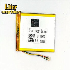 1.0 ミリメートル 5pin コネクタ 308695 3.7V 3200 8000mah タブレット Pc バッテリー リポ 電池 充電式 リチウム イオン ポリマー