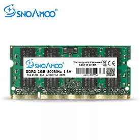 SnoamooラップトップラムDDR2 2 ギガバイト 667mhz-800mhz PC2-6400S 200Pin 1.8v 2Rx8 SO-DIMM コンピュータ メモリ