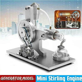 Diy ミニ 熱気スター リング エンジンモータ モデル 教育 蒸気 電源 教育 機器物理エンジン 教育 モデル 新