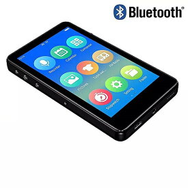 Bluetooth 5.0 mp4 プレーヤー 3.0 インチのフル タッチ スクリーン内蔵 スピーカー 電子書籍 FM ラジオ ビデオ 再生