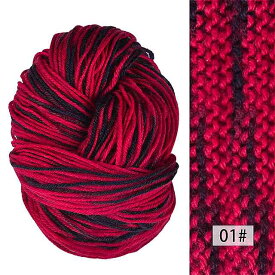 染め 派手 なかぎ 針 糸 カラフル な アクリル ミンク 糸 セーター 帽子 スカーフ 編 diy 手作り モヘア ウール 糸