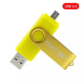 Text me-usb フラッシュ ドライブ 3.0otg4gb メモリ 8gb 16gb 32gb 64gbコンピューター用android専用