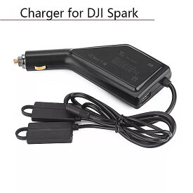 ドローン DJI スパーク 車の 充電器 ポータブル 屋外 車両充電 バッテリー リモコン USB ポートと 旅行 のための アクセサリー