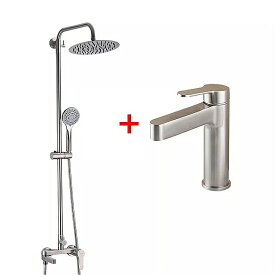 Gappo 雨 シャワー セット 降雨 シャワー の 蛇口 浴室 の シャワー の 壁 シャワー システム 浴槽 シンク 滝 ホッ 水 タップ
