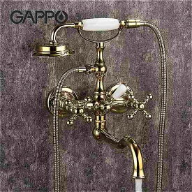 Gappo 高級 滝 の 浴槽 の 蛇口 ウォール マウント 滝 ホット コールド ウォーター ミキサー タップ お 風呂 シャワー の 蛇口 タップ robinet 階
