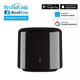 Broadlink bestcon RM4Cミニユニバーサル リモコン 4 グラムwifi ir alexa googleアシスタントスマートホームオートメーションで動作