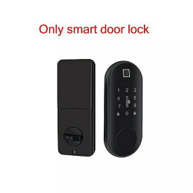 Ttlock bluetooth デッドボルト指紋 ドア ロック ic カード デジタル コード パスワード 電子 スマート ロック スマート ホームセキュリティシステム 用 ドア