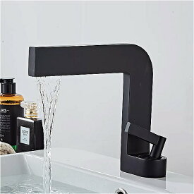 Bakala マット黒 白 流域 水 栓 クローム 現代洗面 蛇口 正方形 デザイン 浴室 シンク クレーン コールド 温 水 ミキサー タップ