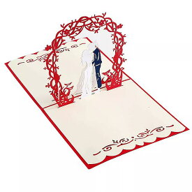 3dステレオグリーティングカード クリエイティブ なバレンタインデー 誕生日 プレゼント教師と友人のための手作りのグリーティングカード