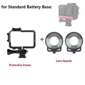 デュアル レンズ mod カメラ レンズ 用Insta360 1 r 360版 プロテクター 用insta 360 r アクション カメラ アクセサリー