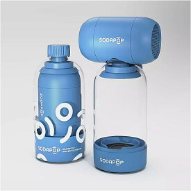 Sodapopクリエイティブボトルbluetooth スピーカー ポータブル auxハンズフリー 防水 サウンド 低音サブ ウーファー 小型 スピーカー と マイク