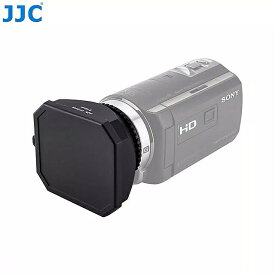 Jjc 46 ミリメートルビデオ カメラ dvネジフードビデオ カメラ コネクタ フード キャノン ソニー パナソニック コネクタ キャップキーパーとjvc