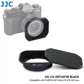 JJC バヨネット コネクタ フードとフードキャップ 富士フイルム XF 16 ミリメートル f/2.8 R WR コネクタ カメラ x-T200 X-T100 X-A7 XT30 XT20 X-T4 X-T3 X-Pro3