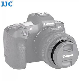 JJC LH-EW52 カメラ コネクタ フード キャノン RF 35 ミリメートル f/1.8 マクロ は STM コネクタ キャノン EW-52 置き換え カメラ アクセサリー