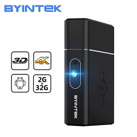 Byintek U30フルhd 1080p 2 18k 3D 4 18k androidスマート テレビ wifi ポータブル ミニled dlp プロジェクター スマートフォン 用タブレットノートpc