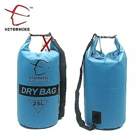 Hitorhike 25L 防水ドライ バッグ アウトドア水泳ラフティング 収納 袋調節 可能 なストラップ 5 色