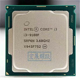 インテル インテル core i3-9100F SRF6N uo PC コンピュータ デスクトップ プロセッサ LGA1151 I3 9100F cpu