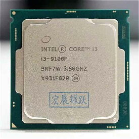 インテル コア i3-9100F SRF7W ボー PC コンピュータ デスクトップ プロセッサ LGA1151 I3 9100F cpu