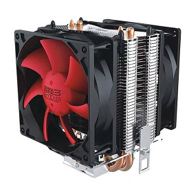 PC COOLER PC クーラー ファン コンピュータ プロセッサ ヒートシンク ラジエーター ファン タワー。ヒートパイプ静音 冷却