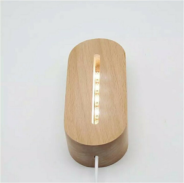 楽天市場】木製 テーブルランプ USB ケーブル付き LEDライト モダンな 