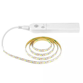 キャビネットライト LED モーション活性化 ベッドライト 5v pir モーションセンサー usb LED ストリップ2835 smd ワードローブランプテープ PC のtvバックライト